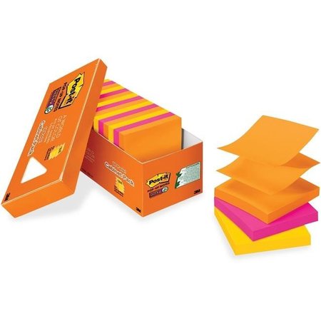 UPGRADE7 Super Sticky Pop-up Notes Cabinet Pack - Multi Color UP927845